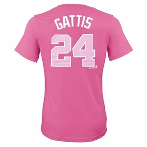 MLB Majestic Player Name & Number Jersey T-Shirt Collection Girl's Size (7-16) - Picture 1 of 45