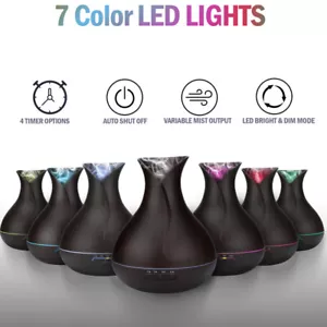Essential Aroma Oil Diffuser for Large Room Ultrasonic Aromatherapy Humidifier - Picture 1 of 14