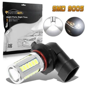 1X 9005 HB3 33-Epistar-5730-SMD High Power White 6000k Fog Light For Toyota - Picture 1 of 9