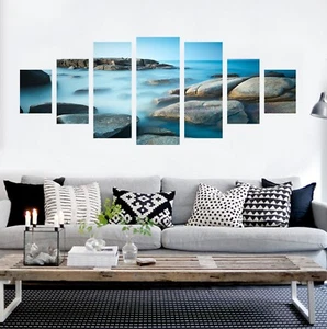 3D Stone River 76 Unframed Print Wall Paper Decal Wall Deco Indoor AJ Jenny - Picture 1 of 6