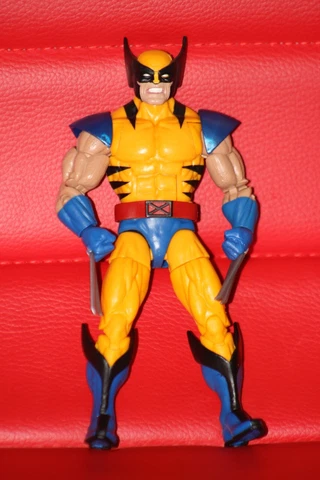 Marvel Legends Apocalypse BAF Series Tiger Stripe Wolverine 6” Action Figure Cover