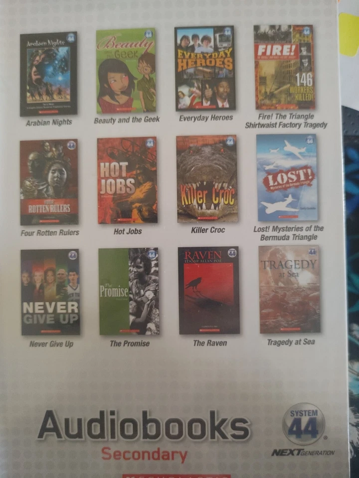 SYSTEM 44 NEXT GENERATION - 2014 Secondary Audiobook Pack #4 Series 19-25 E4 - Image 1 of 1