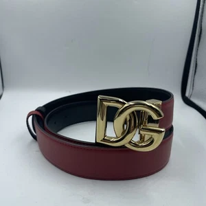 Dolce Gabbana Gürtel Rot Damen Gr. 34 - Bild 1 von 10