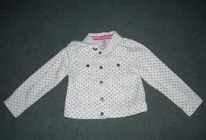 DISNEY LONG SLEEVE  JEAN JACKET GIRLS SIZE 5-6 - Picture 1 of 2