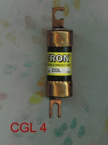 NEW CGL4 600 VOLT 4 AMP CGL 4 HRCI-C FUSE BUSSMAN - Picture 1 of 2