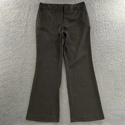 Van Heusen Womens Pants Brown 12 Dress Pant Modern Fit Polyester Blend - Image 1 of 4