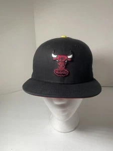 Chicago Bulls Windy City Hardwood Classics New Era Snapback Hat Cap Red/black - Picture 1 of 8