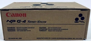 Genuine Canon NP G-4 Toner/Encre for NP4050-4080 - Black - Picture 1 of 5