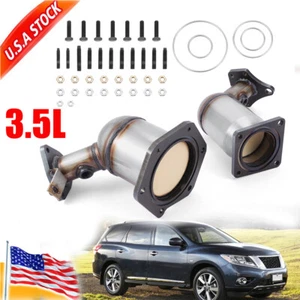 Catalytic Converter Set For INFINITI 2013 QX60 3.5L JX35 2014-2015 Bank 1 and 2 - Picture 1 of 12