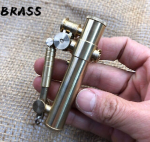 BRASS Vintage Lighter Handmade Collectable Cigar Pipe Lighter Trench Torch 