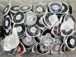 Lot 100 SONY PSP Game disc Software UMD random Japanese game Anime For Parts - Picture 1 of 16
