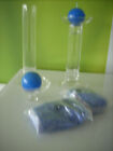 klare-Glas-Vase-mit-abnehmbaren-Teelichthalt-Kerzenhalter- Dekosteine-c.a.25 cm