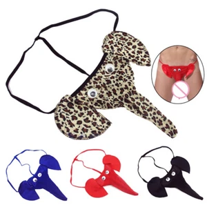 Herren G-String Elefant Ausbuchtung Beutel Höschen Slip Sexy Dessous Tanga Underwe X - Bild 1 von 27