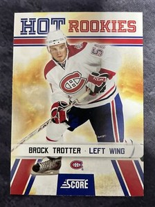 2010-11 Score Hot Rookies 541 Brock Trotter Montreal Canadiens 