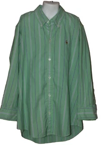BOY'S SPORT LONG SLEEVE STRIPED SLIM FIT SHIRT-SIZE: 6 JDL - Picture 1 of 3