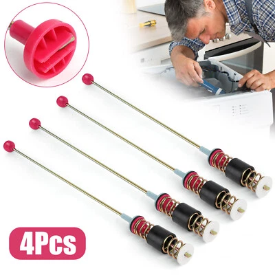 Kit de varillas de suspensión de lavadora mejoradas 4 piezas DC97-05280W para lavadora Samsung Foto 1 de 4