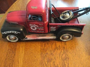 Hobby Lobby Tri-State Towing Metal Wrecker Tow truck 11" long Open Road Texaco - Picture 1 of 13