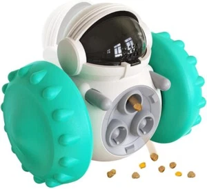 Juguetes de comida interactiva para perros gatos mascota bola de alimentación lenta robot - Imagen 1 de 20