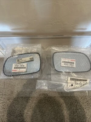 NUEVO GENUINO TOYOTA SUPRA MK4 JZA80 JUEGO DE ESPEJOS RETROVISORES EXTERIORES DIESTRO Y DERECHO Foto 1 de 4