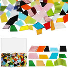  1 Box Mosaic Tiles For Crafts Glass Mosaic Tiles Crush Glass Pieces Craft Tiles