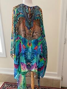 Camilla Franks Gorgeous Dress or Kaftan Blouse with Long Overlay in Back