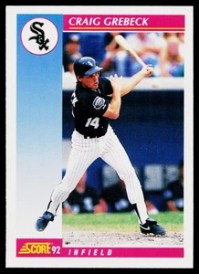 1992 Score Craig Grebeck #561 Chicago White Sox - Picture 1 of 2