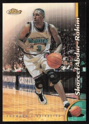 1998-99 Finest Refractors Shareef Abdur-Rahim #49 Vancouver Grizzlies Foto 1 de 2