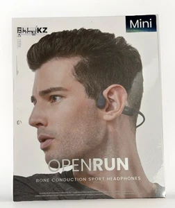 Auriculares deportivos Shokz Openrun Mini negros de conducción ósea NUEVOS SELLADOS - Imagen 1 de 2
