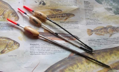 SET 3 GALLEGGIANTI CHUB INGLESI 'OLD-SCHOOL' - Immagine 1 di 4