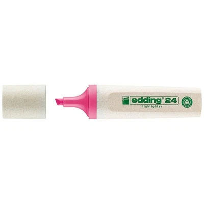 edding 24 EcoLine Textmarker rosa, 1 St. - Bild 1 von 2