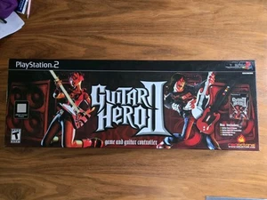 Guitar Hero RedOctane Guitar PS2 Model PSLGH PlayStation 2 With Nice Box - Picture 1 of 7