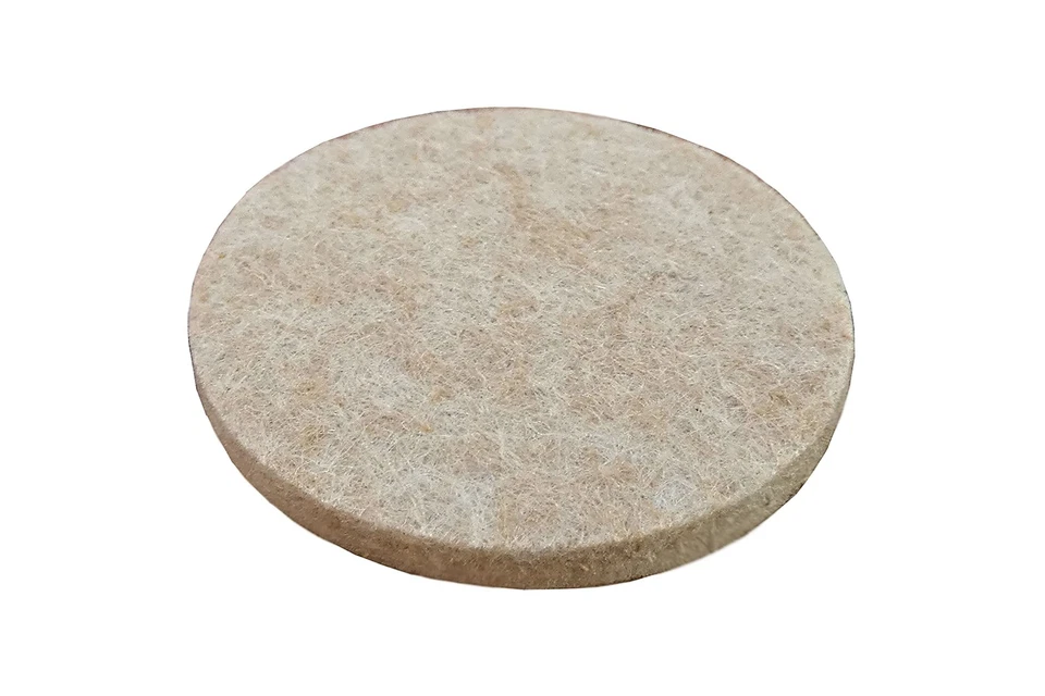8803E Self Adhesive Felt Furniture Pads 2" Beige 48 Pack