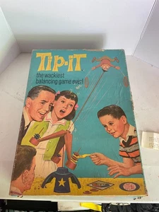 Vintage 1965 Ideal Toys Tip-It Game Wackiest Balancing Game Ever Near Complete - Picture 1 of 8