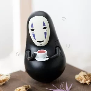 Spirited Away: YuraYura Okiagari Koboshi - No-Face & Tea Cup - JAPAN IMPORT - Picture 1 of 12