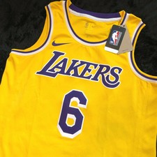 LeBron James Yellow NBA Fan Jerseys for 