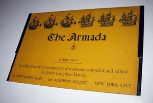 Vintage 1968 Jackdaw No 2. The Armada John Langdon Davies Complete Folio Putnam - Bild 1 von 6