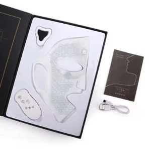 Facial Beauty Machine EMS Microcurrent Mask Face Skin Tightening Lifting Device - Picture 1 of 10