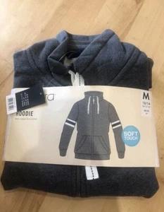 Chaqueta con Capucha Esmara Damas’ Ropa Premium Gris Diferentes Tallas - Imagen 1 de 7