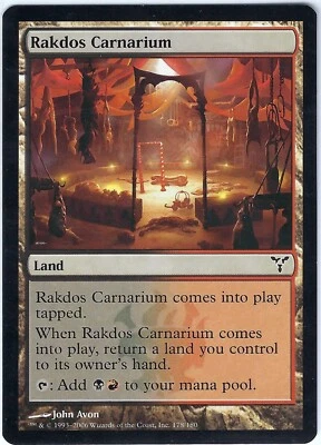 Rakdos Carnarium Dissension Common – MTG Magic the Gathering Card - Image 1 of 2