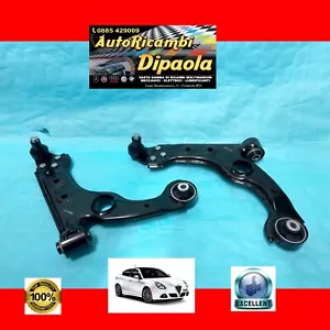 2 COPPIA BRACCI SOSPENSIONE INFERIORI ANTERIORI ALFA ROMEO GIULIETTA 1.4 1.6 2.0 - Foto 1 di 2