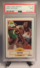 PSA GRADED 9 MINT 1990-91 Fleer Update GARY PAYTON Basketball Rookie Card # U-92
