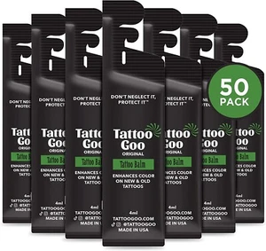 Tattoo Goo Tattoo Aftercare Ointment - 50 Pillow PACKS - Picture 1 of 6