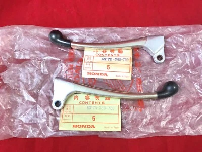 FOR HONDA XL125 XL175 XL250 XL350 MT250 SL100 SL125 SL175 SL350 LEVER L&R NOS - Image 1 of 4