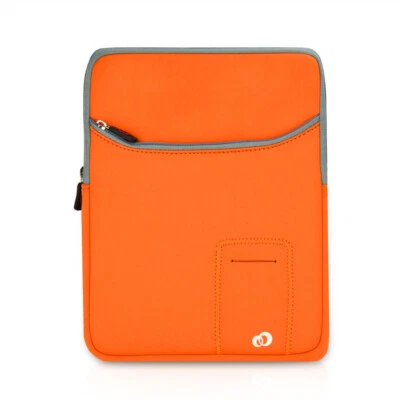 Orange Padded Neoprene Tablet Sleeve Case Cover For 12 Inch iPad Pro 11 / iPad - Image 1 of 4