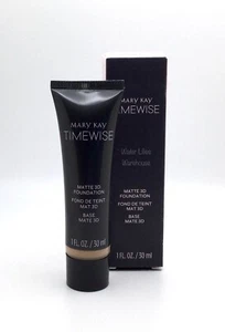 New In Box MARY KAY TimeWise Matte 3D Foundation Ivory C 100 #099957 - Free Ship - Picture 1 of 1