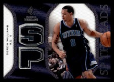 * DERON WILLIAMS * 2007-08 SP ROOKIE THREADS DUAL JERSEY RELIC # SP-DW