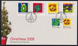 New Zealand 2006 Christmas First Day Cover FDC (2) SC 2094-2099 - Picture 1 of 1