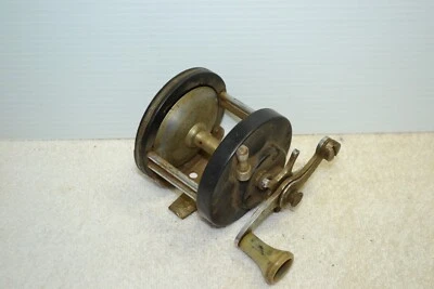 Carrete vintage de aguas profundas, Ocean city MFG Co. Foto 1 de 3