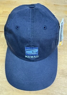 De colección Hawaiian Performance Surfwear Nuevo Con Etiquetas Azul Marino Hebilla a Presión Gorra de Béisbol Sombrero Foto 1 de 4