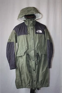 Vtg The North Face x Sacai NPW671SA green long coat fishtail size small rare - Picture 1 of 24